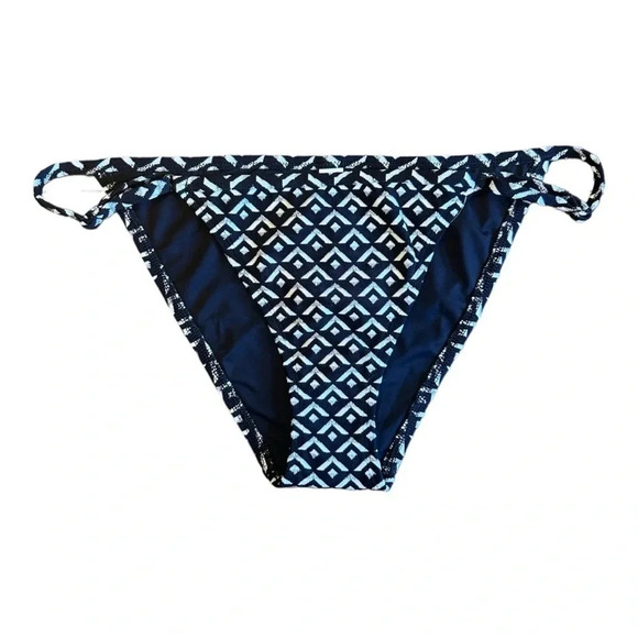 Solid & Striped Geo Lurex Jacquard Bikini Bottom Summer Beach ~ New with tags - Picture 2 of 8